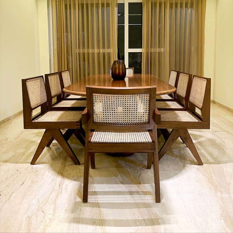 Pierre Jeanneret original dining armchair client picture4