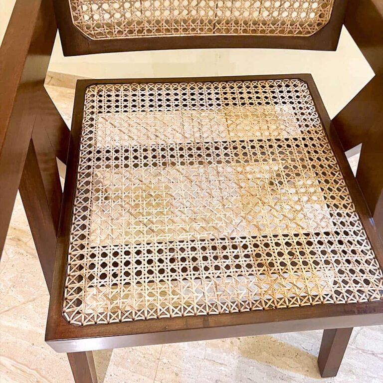 Pierre Jeanneret original dining armchair client picture7