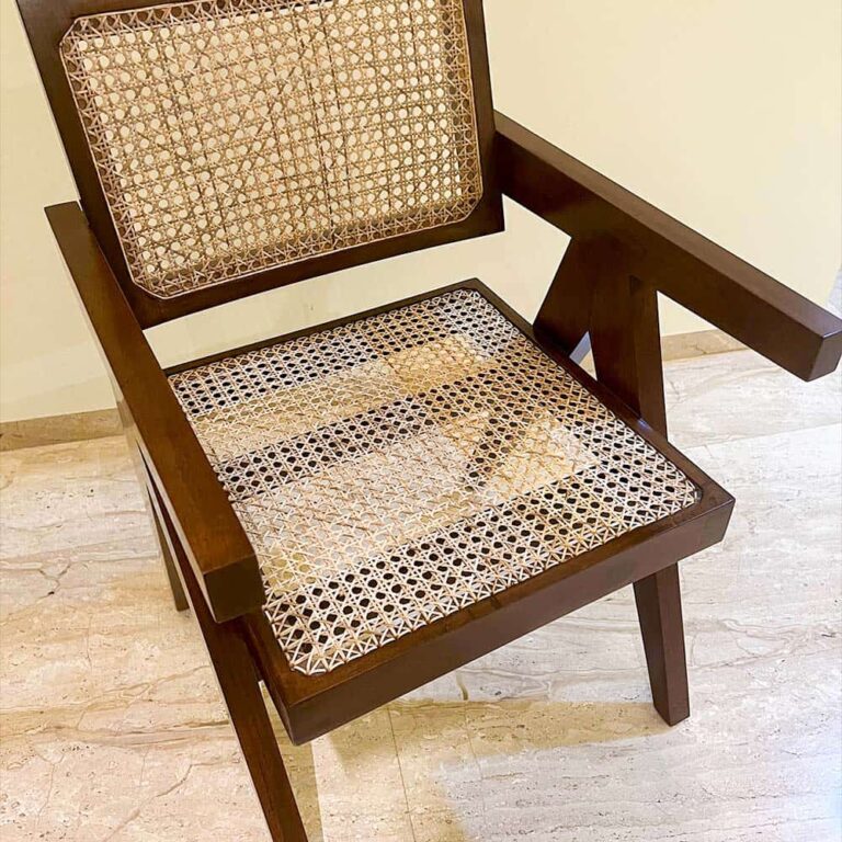 Pierre Jeanneret original dining armchair client picture8